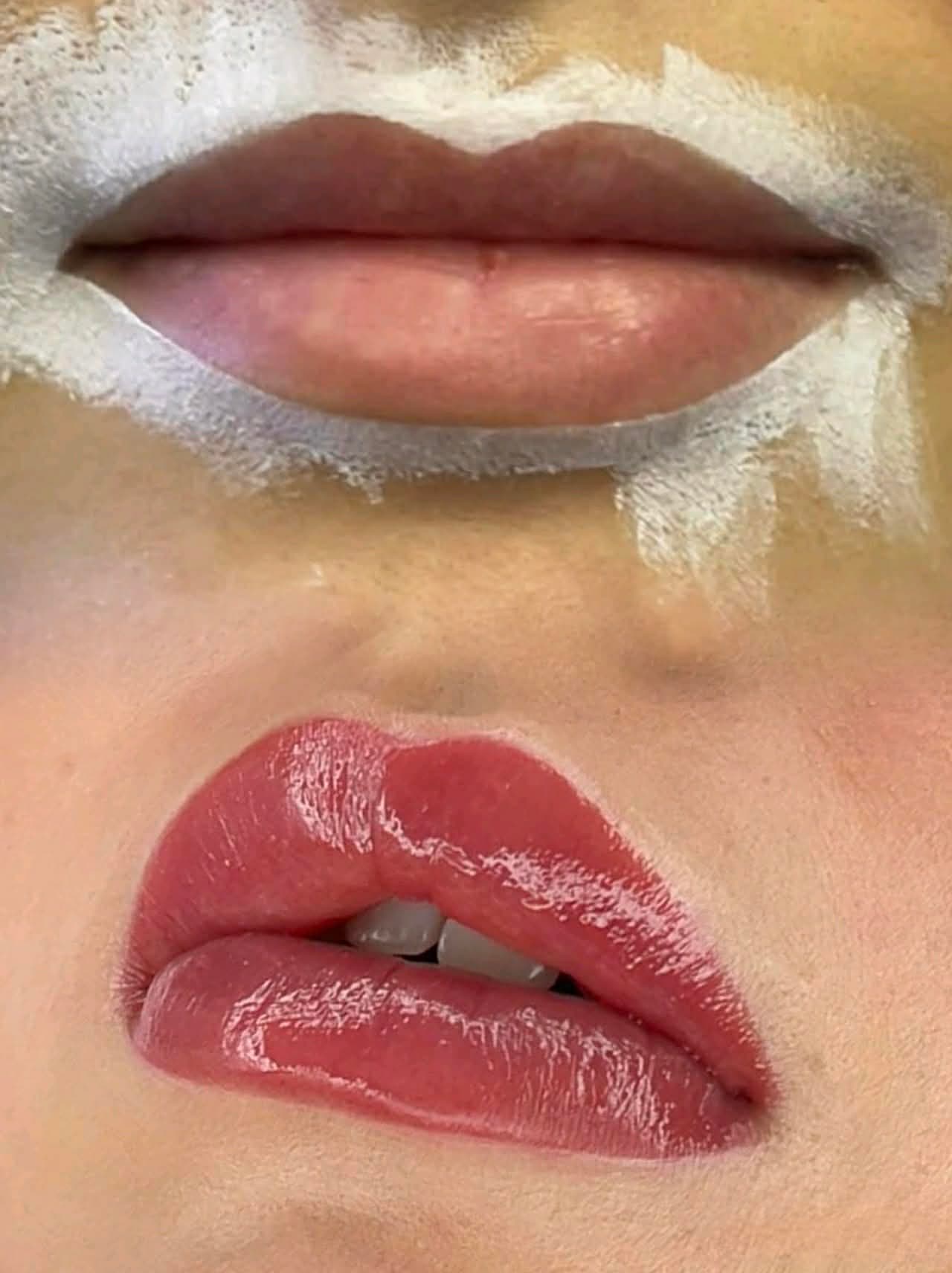 Natural lip blush results Peterborough